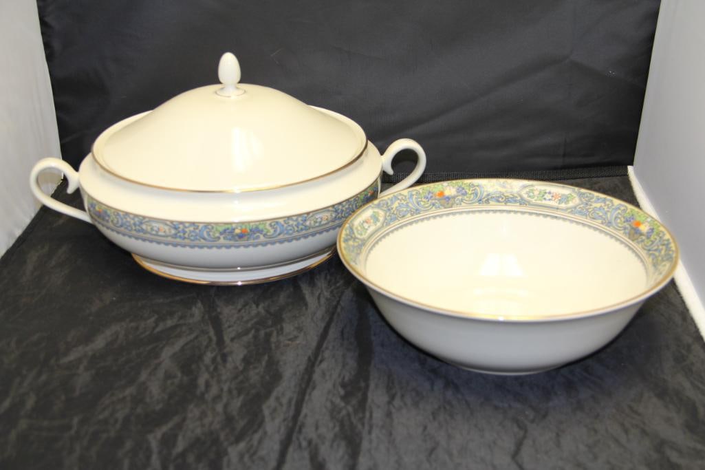2 Lenox Autumn Presidential Collection Serving Accessories Dinnerware Fine Porcelain China (1 of 6)