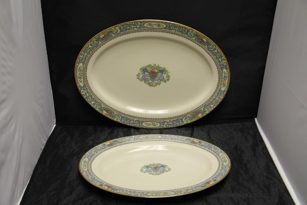 2 of Lenox Autumn Presidential Collection Dinnerware Fine Porcelain China Serving Platters (1 of 3)