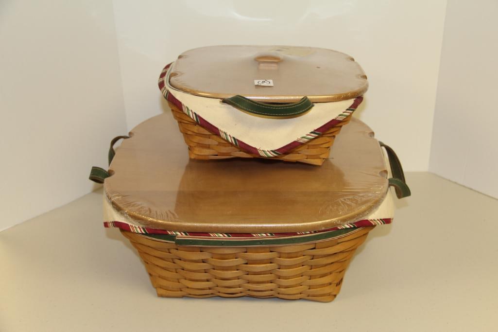 Longaberger Basket Lot of 2  (1 of 2)