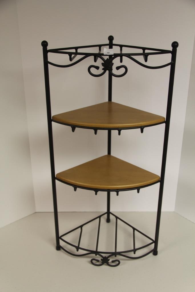 Longaberger Wrought Iron Corner Shelf  (1 of 1)