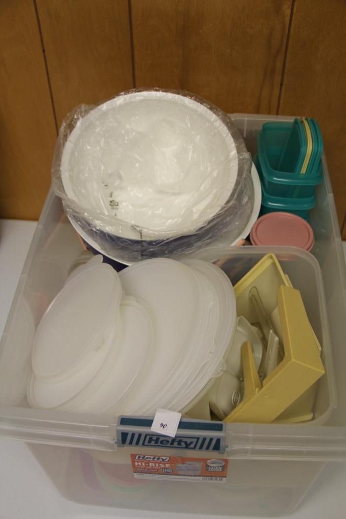 Large Lot of Vintage Tupperware Storage ware (1 of 1)
