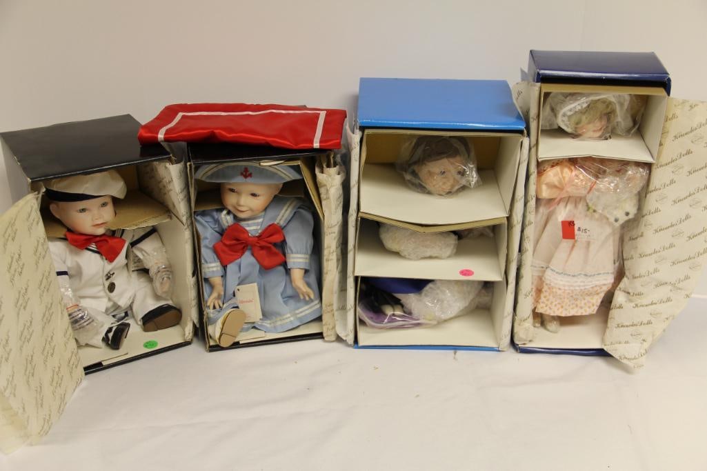 Knowles Dolls- Lot of 8: Lot of 8 Knowles Dolls including Mary had a Little Lamb, Matthew ( 5 available), Amanda, Rebeccah