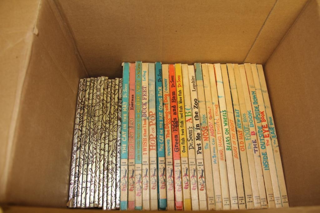 Lot of Dr. Suess Books and Little Golden Books (1 of 3)