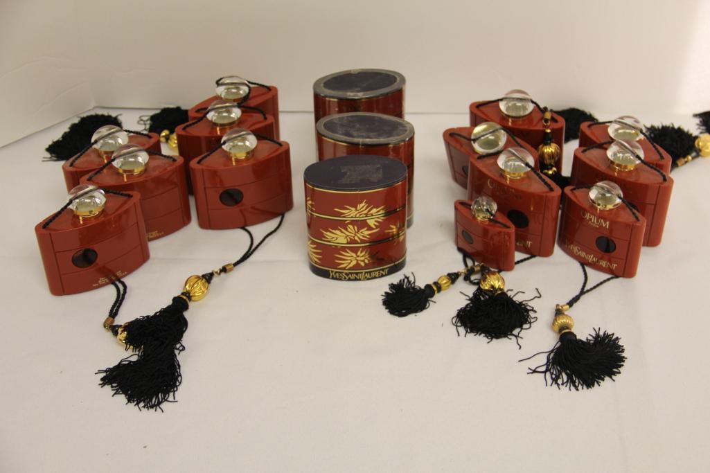 Lot of 16 OPIUM Perfumes NEW FULL OF PERFUME. (1 of 2)