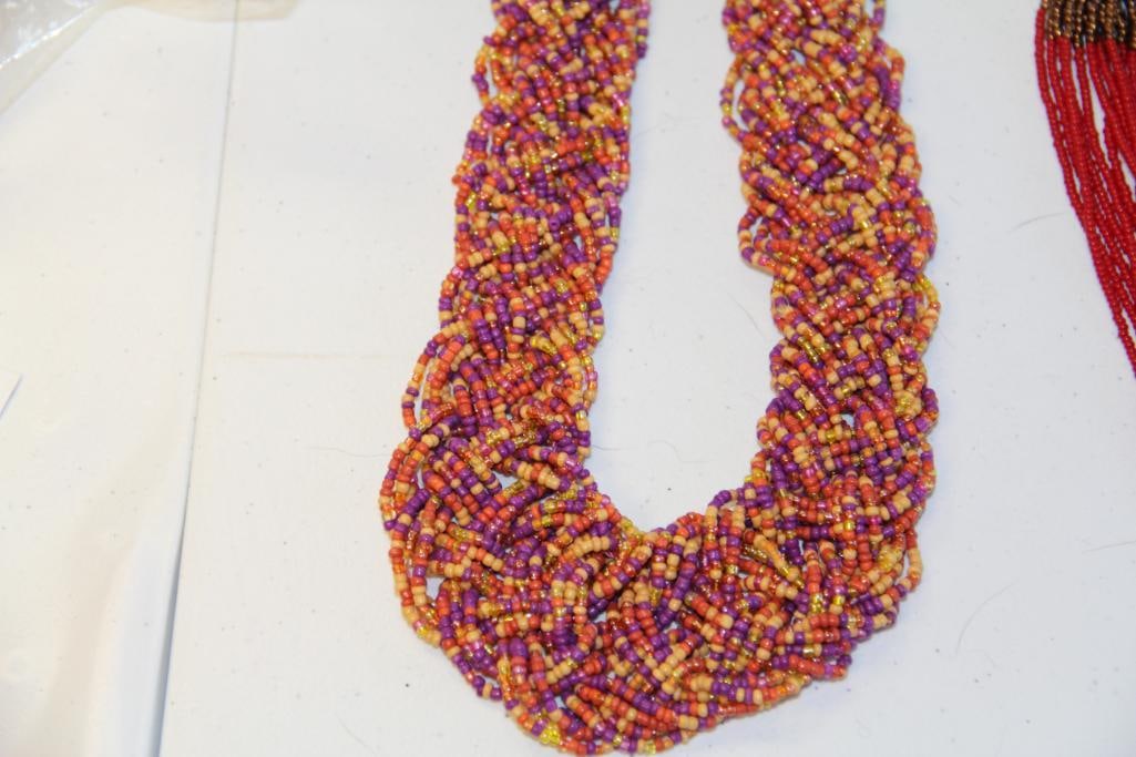 Large Lot of Vintage Retro Costume Jewelry Necklaces, earrings, bracelets (1 of 15)