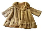Vintage Mink Coat, Baltimore Peltz Furs Knee length Size MEDIUM