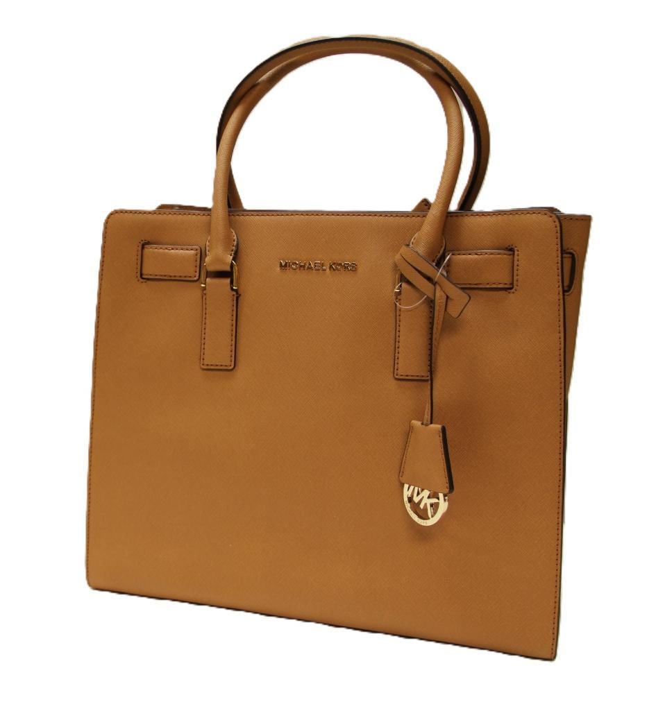 NEW DESIGNER Michael Kors Leather Acorn Large Dylan Tote Handbag Purse (1 of 6)