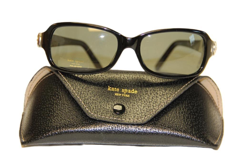 NEW DESIGNER KATE SPADE IN the Case Black SUNGLASSES "CELESTE" (1 of 8)