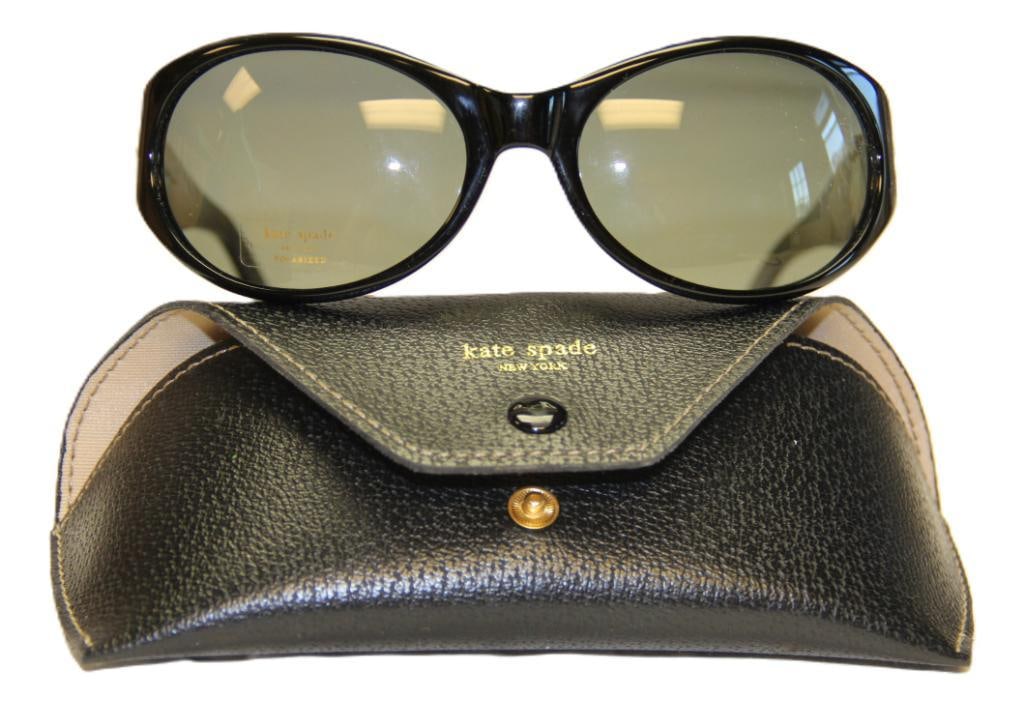 NEW DESIGNER SUNGLASSES Kate Spade in the Black case "DAWN": AUTHENTIC NEW IN THE CASE. See Photos for style number, and sizing numbers. RETAIL $175