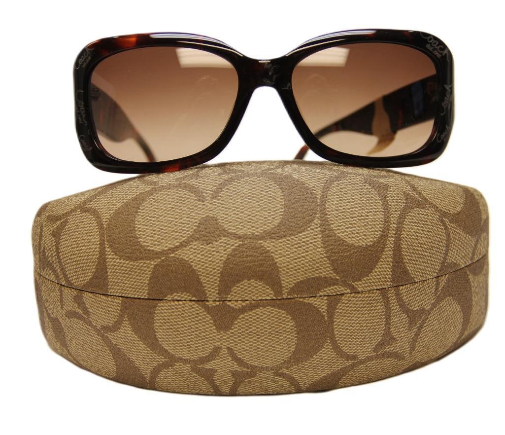 NEW DESIGNER SUNGLASSES COACH in the coach case KIERSTIN Tortoise (1 of 7)
