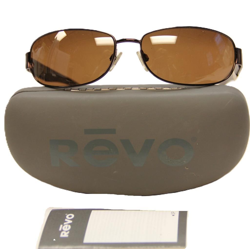 NEW DESIGNER MENS SUNGLASSES REVO in the case Polarized Brown (1 of 8)
