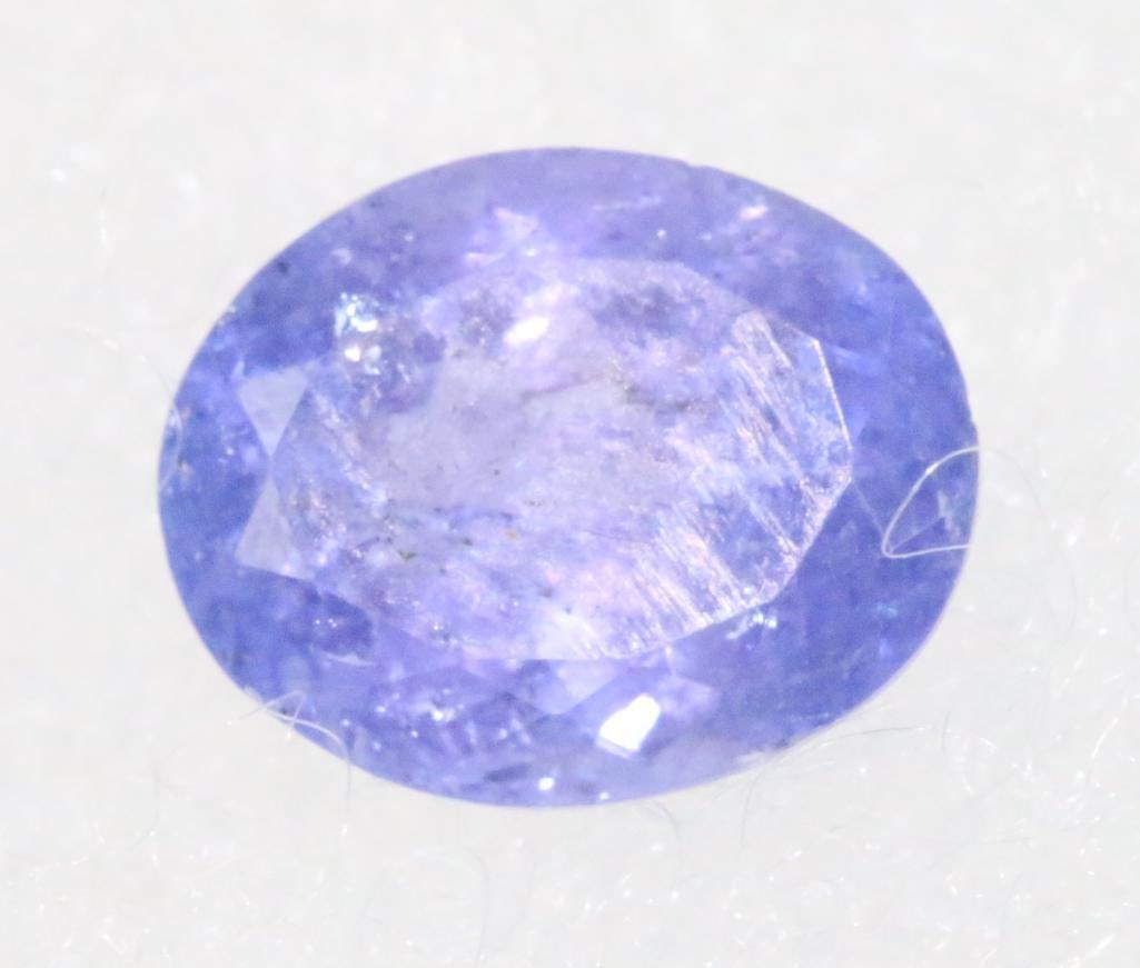 Loose Tanzanite Faceted Gemstone 2.8 carat: One (1) loose 2.80 ct. oval A (Good) quality I1 clarity Tanzanite. Appraised $1,295.