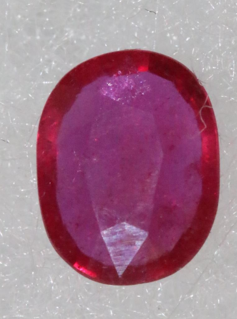 Loose Gemstone Natural 2.05 ct. Oval Ruby Faceted (1 of 3)