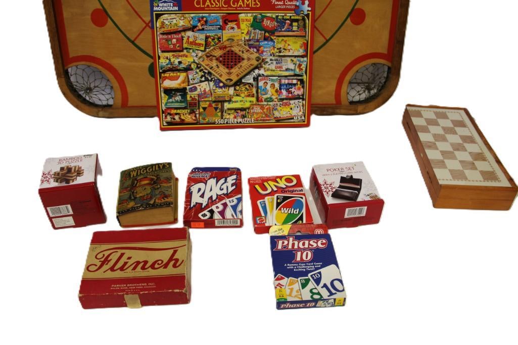 Assorted Board Games, cards, a puzzle and book (1 of 8)