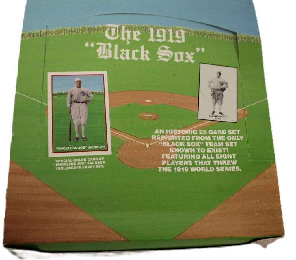 The 1919 Baseball Black Sox Unique Team Set Reprint Cards, Triumph & Horrors of the Gulph War (1 of 6)