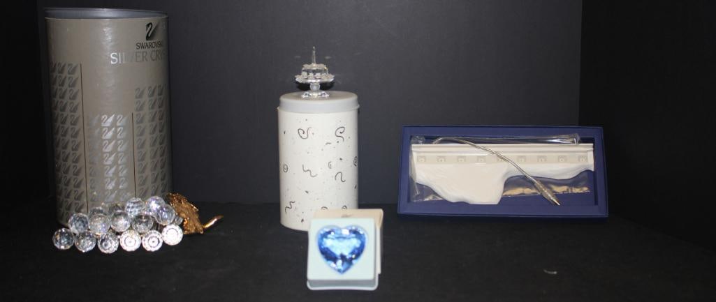 Swarovski Crystal Lot of 4 original boxes (1 of 6)