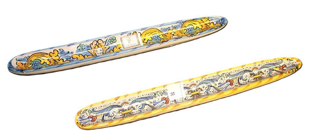 NEW Portugal Meridiana lot of 2 ceramic olive trays (1 of 5)