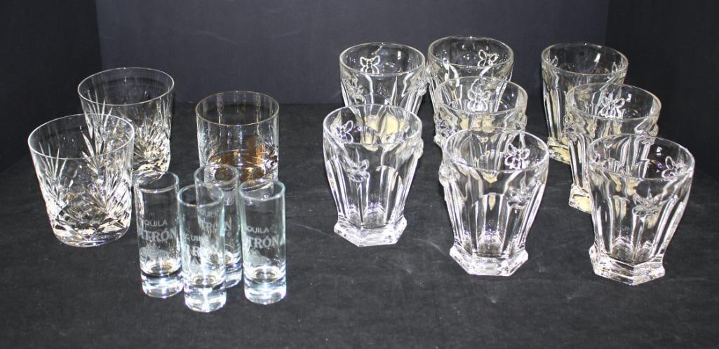NEW St. Louis crystal  Made in France and Lenox crystal glassware lot of 15 (1 of 6)