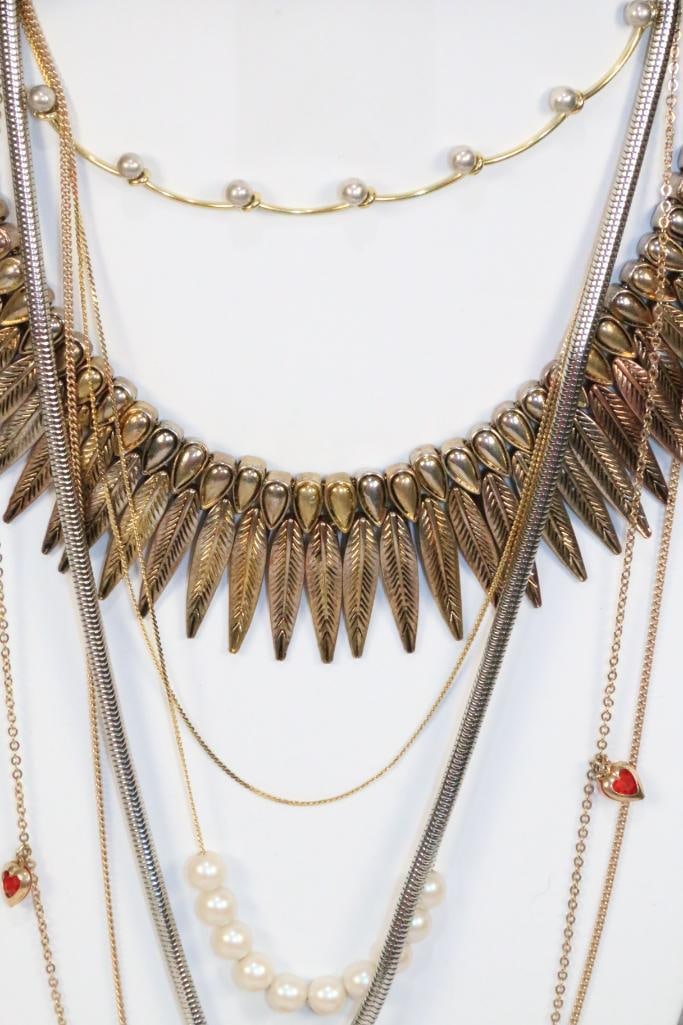 Lot of  9 Vintage Signed Necklaces & 6 pendants (1 of 10)