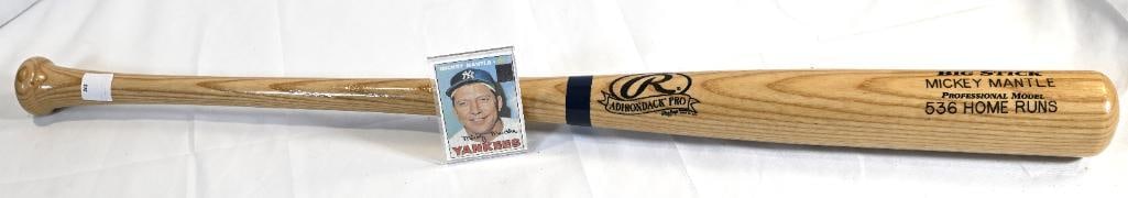Mickey Mantle New York Yankees Rawlings Bit Stick Mickey Mantle 536 Home Runs - 34 Inch Bat - Hall o (1 of 7)