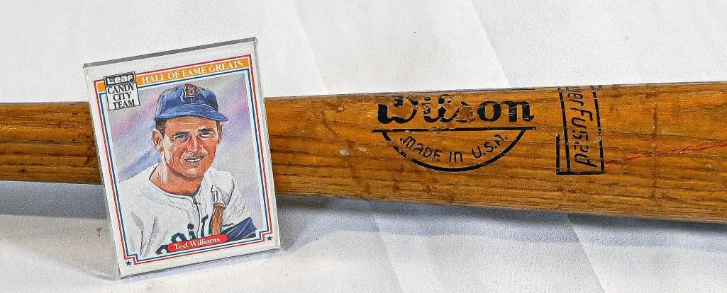 Ted Williams Boston Red Sox Wilson A1520 Famous Players Williams Model - 33 Inch Bat - Hall of Fame (1 of 13)