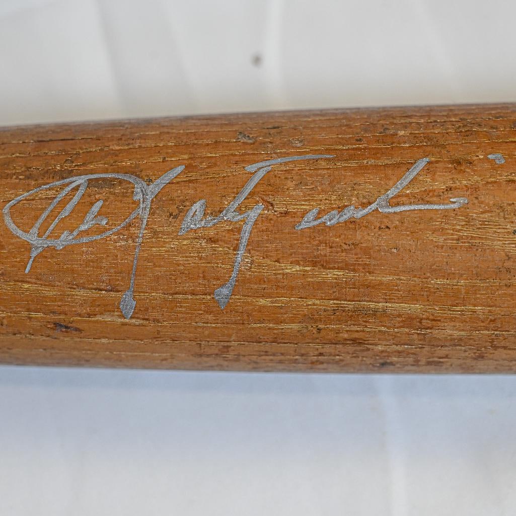 Carl Yastrzemski Boston Red Sox Autographed Bat HillerRich & Bradsby Genuine Carl Yastrzemski Bat -  (1 of 9)
