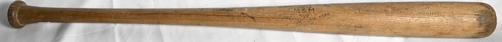 M&M Bat 582 - Game played Used by Unknown Number 34 on the end.  (1 of 4)