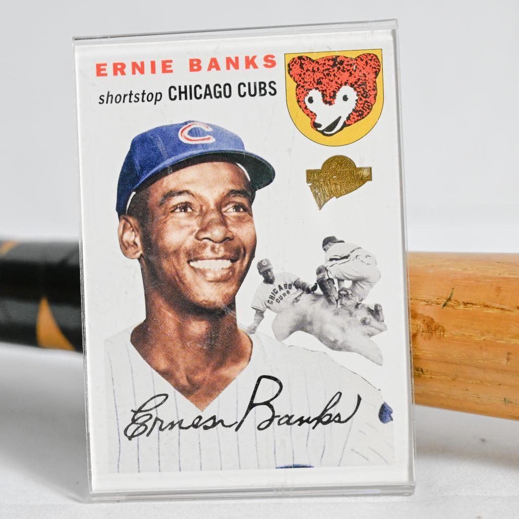 Ernie Banks Chicago Cubs 33 Inch HillerRich & BradsBy Special Ernie Bank Model - Hall of Fame (1 of 7)