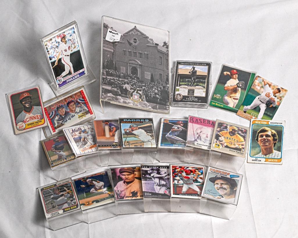 Misc. 30 Piece Lot with HOF Photo, Misc. Baseball Cards  (1 of 8)