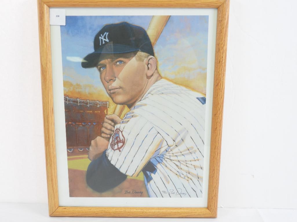 NY Yankees Bob Dorsey s/n 926/1000 framed print (1 of 3)