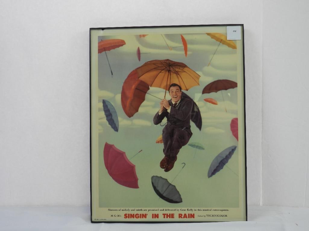 Gene Kelly MGM Singin' In The Rain 1932 framed print (1 of 2)