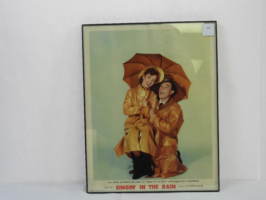Gene Kelly & Debbie Reynolds MGM Singin' In The Rain 1932 framed print (1 of 2)