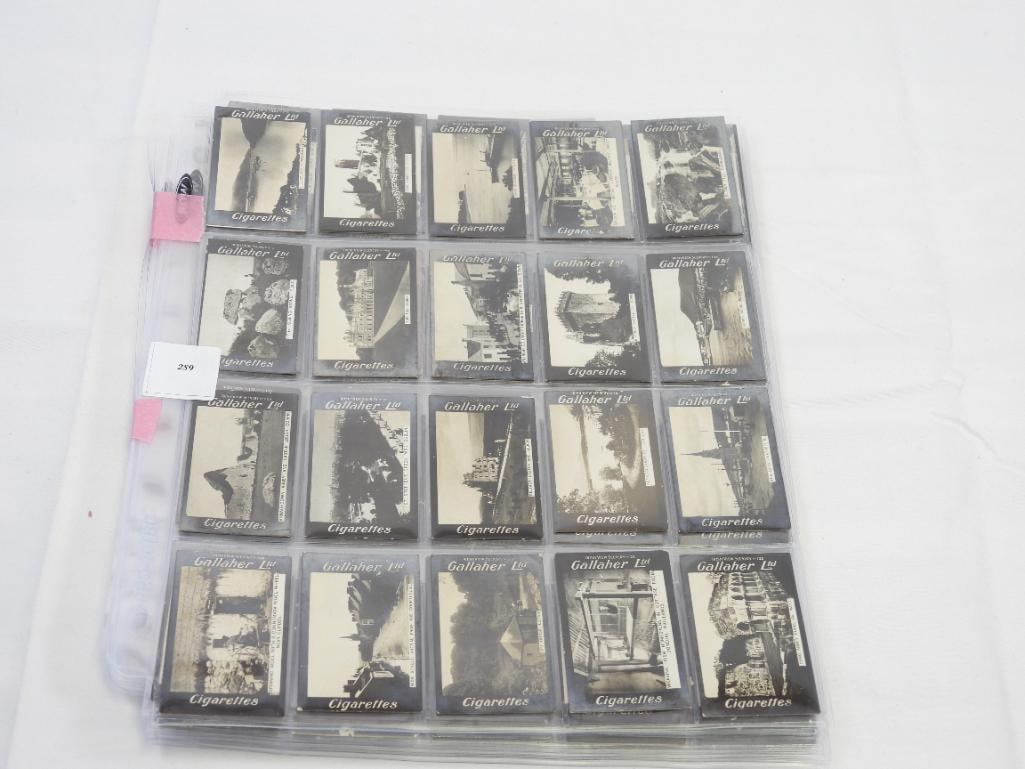 179 Gallaher Ltd. Cigarettes Famous Landmarks tobacco cards, Made in England: 179 Gallaher Ltd. Cigarettes Famous Landmarks tobacco cards, Made in England, some discoloration due to age.