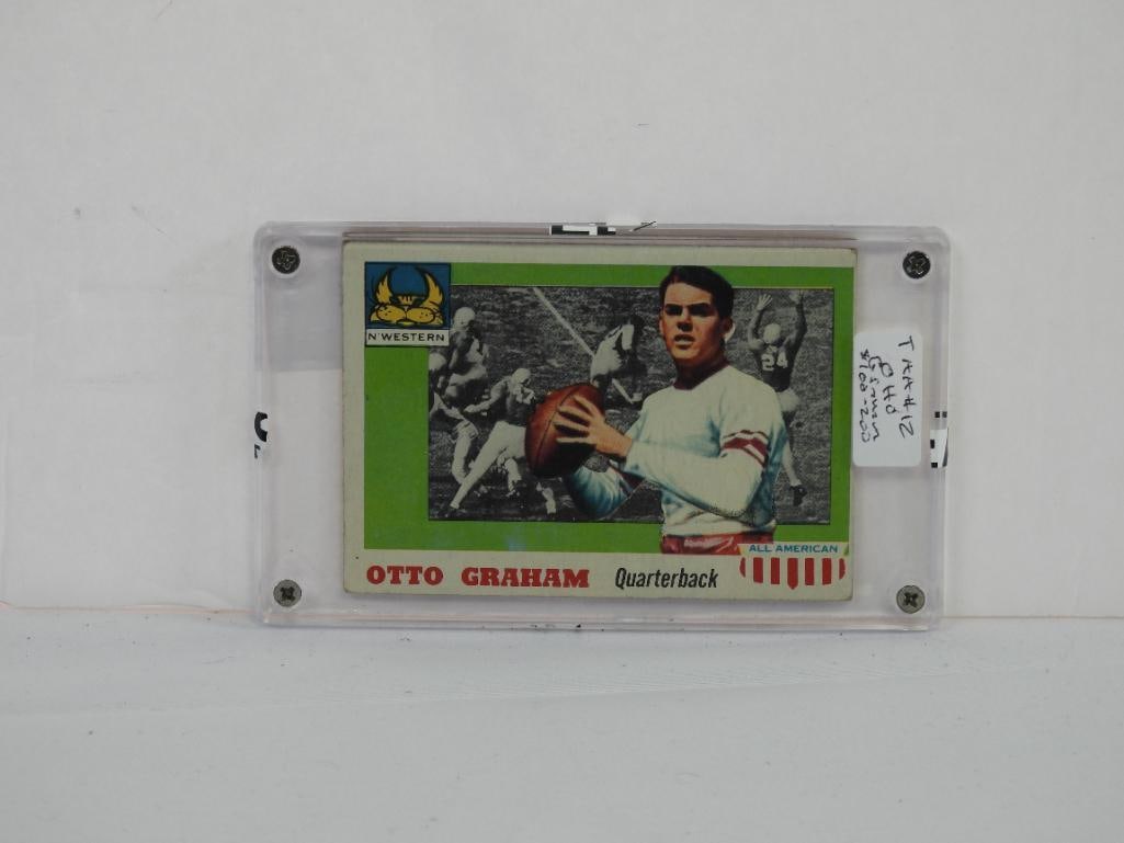 TOPPS All American #12 Otto Graham Northwestern football card (1 of 2)