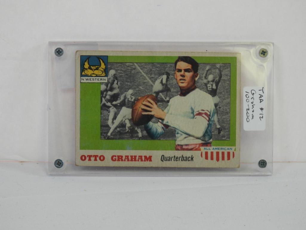 TOPPS All American #12 Otto Graham Northwestern football card (1 of 4)