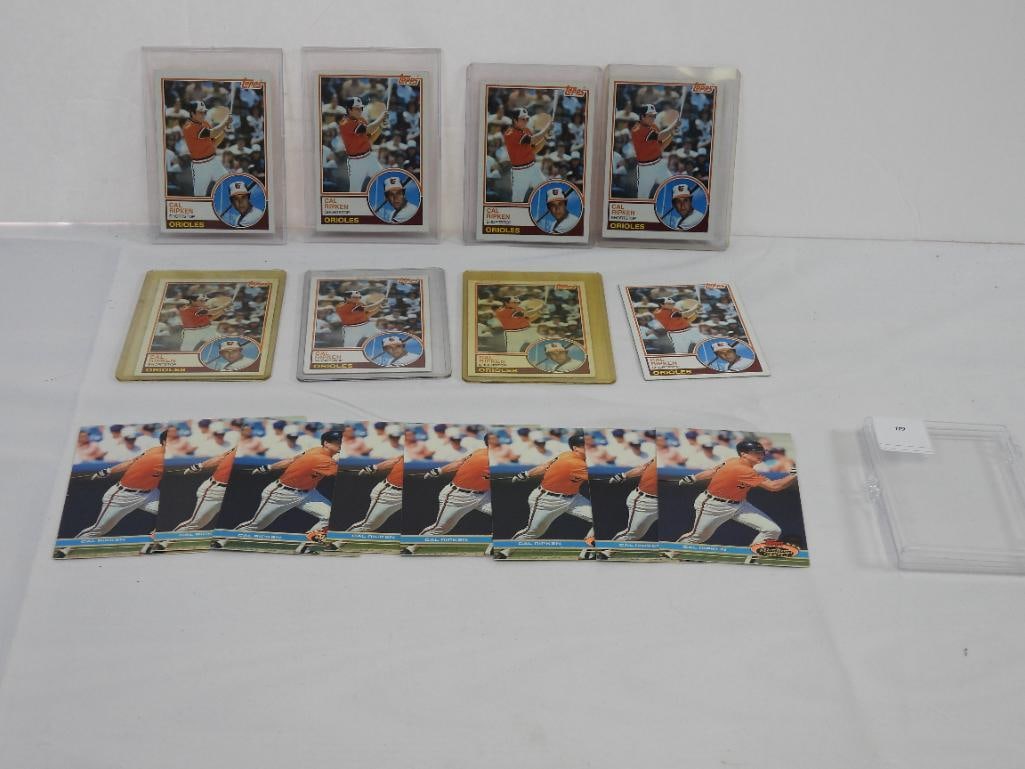 Lot of 16 assorted TOPPS Stadium Club Cal Ripken baseball cards (1 of 4)