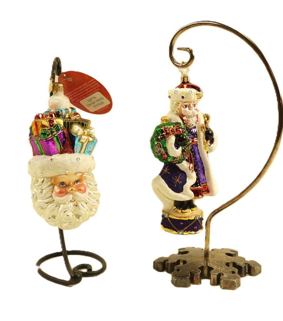 NEW lot of 2 Christopher Radko assorted European glass ornaments, Standing For A Cause & more! w/ (1 of 6)