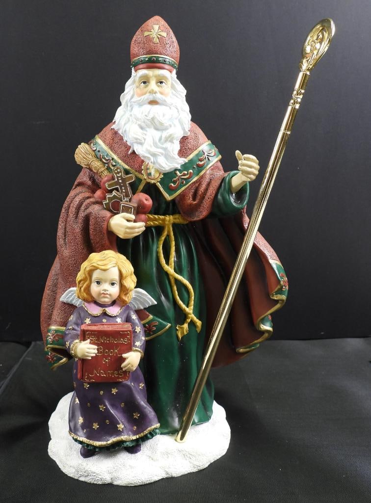 Pipka Memories of Christmas "St. Nicholas" LARGE SIZE 10.75" (1 of 10)