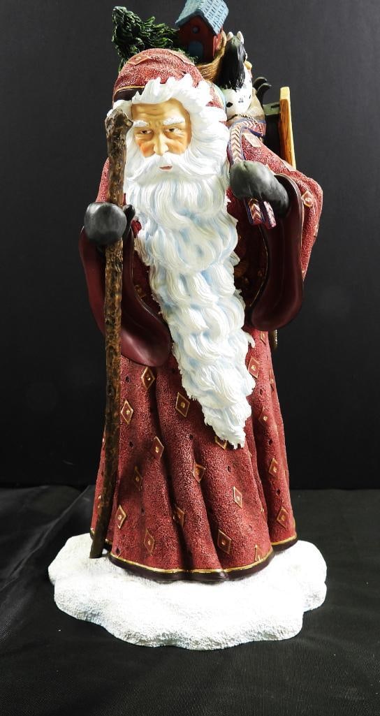 Pipka Memories of Christmas "Santa with Toys" Santa Claus LARGE SIZE 11.5" (1 of 10)