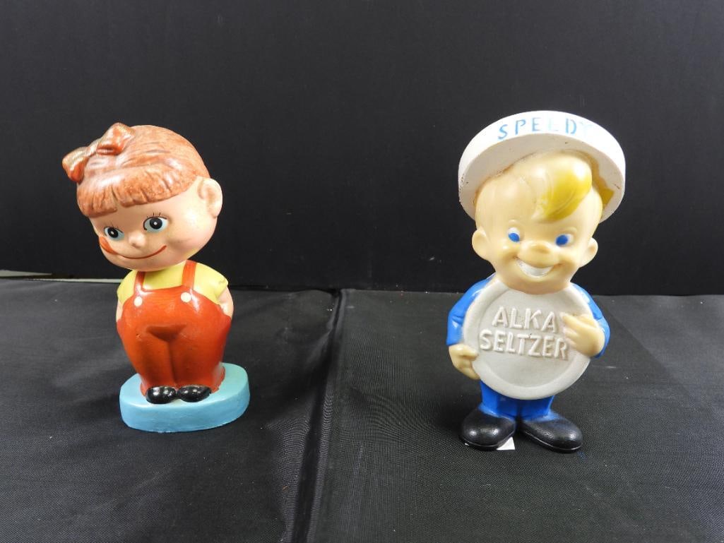 Lot of 2 Vintage Collectable Bobbleheads (1 of 15)