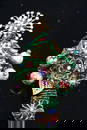 RARE OOAK HUGE Vintage ANKA  6" Christmas Tree Brooch