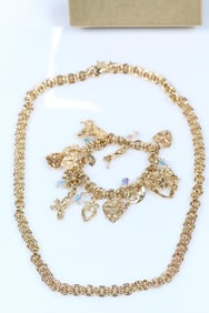 NEW Kirks and Folly Necklace Charm Bracelet convertible 2 piece