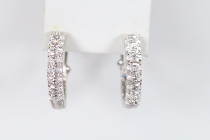 NEW Judith Ripka Sterling Silver and Diamonique CZ's