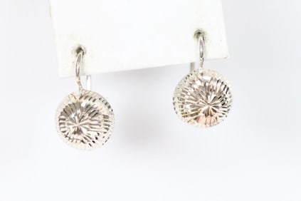 NEW Sterling Silver Earrings, Signed