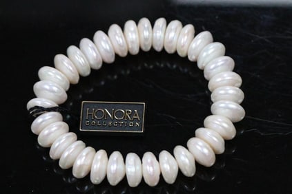 NEW WITH TAGS Honora Freshwater Pearl Bracelet