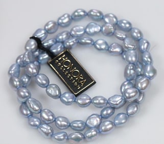NEW WITH TAGS Honora Freshwater Pearl Bracelets, Set of 3