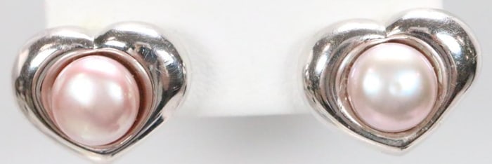 NEW WITH TAG Honora Freshwater Pearl and Sterling Silver Earrings