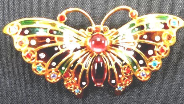 Joan Rivers Butterfly Brooch (1 of 4)