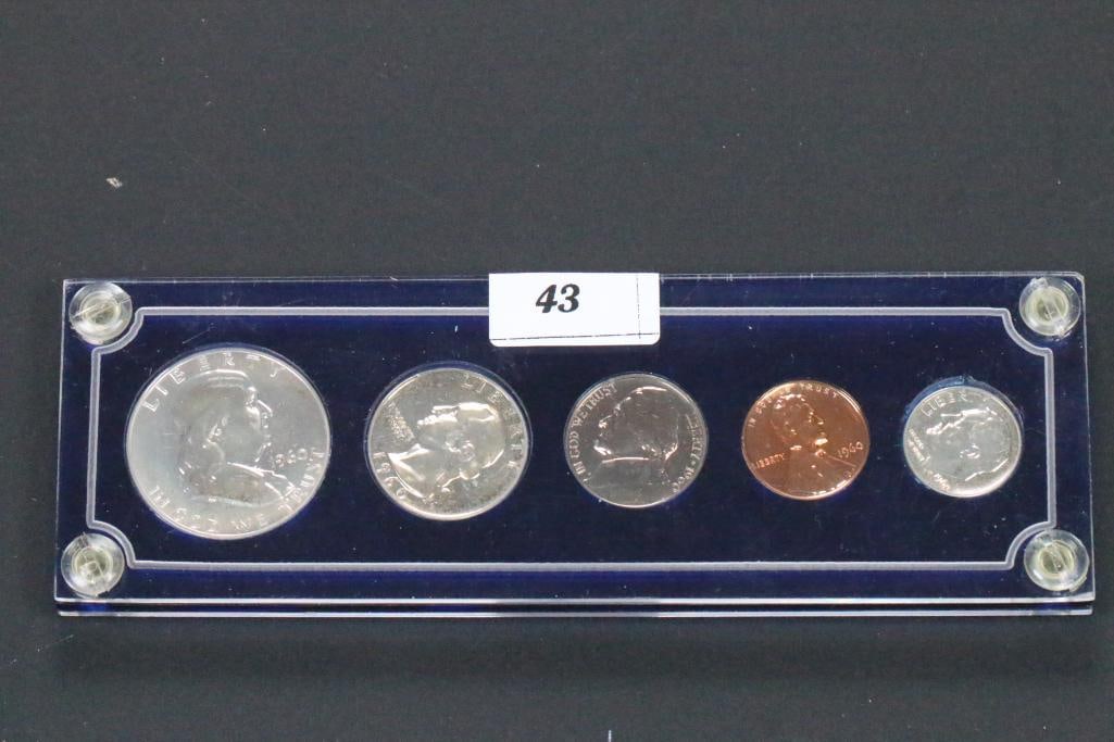 1960 Brilliant Uncirculated 5 Coin Set in Case (1 of 6)