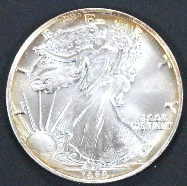 1959 Silver Eagle Uncirculated Plastic pouch (1 of 2)